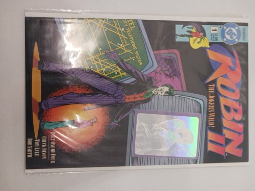 Robin II The Joker's Wild! issue #1 comic - part 1 of 4 - cover D - 1991 image 2