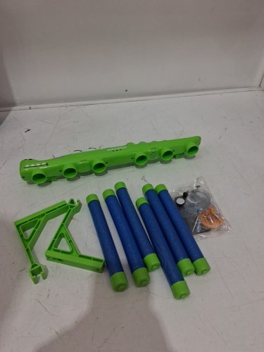 HANDHELD PUZZLE STICK REFLEX REACTION TIME GAME WITH REMOTE CONTROL - 1-2 PLAYERS - GREEN CROCODILE image 3