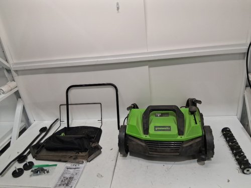 GREENWORKS 13 AMP 14" CORDED DETHATCHER (MODEL: DHA103) image 4