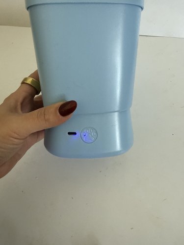Electric Dog Paw Cleaner for Dogs, 2 Speeds Automatic Dog Foot Paw Washer for Small Medium to Large Cat Dog Pet - ONE SIZE - BLUE (MODEL: CW-04) image 4