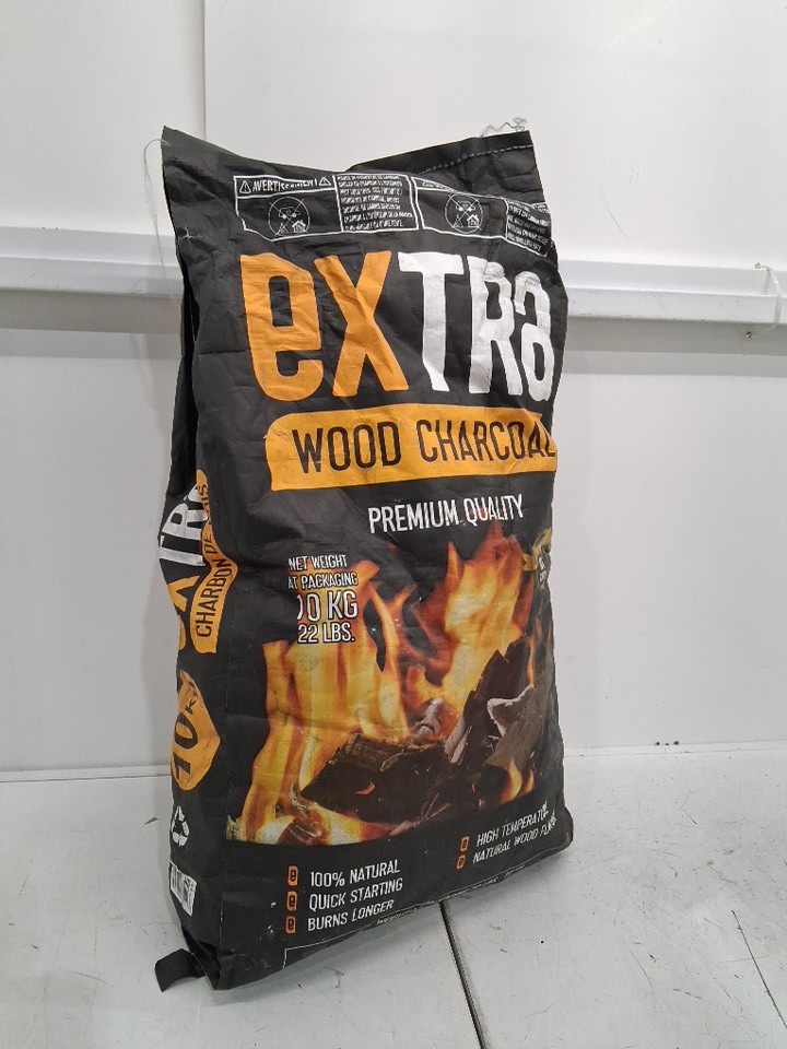 PREMIUM QUALITY Extra Wood Charcoal - 22lbs image 2