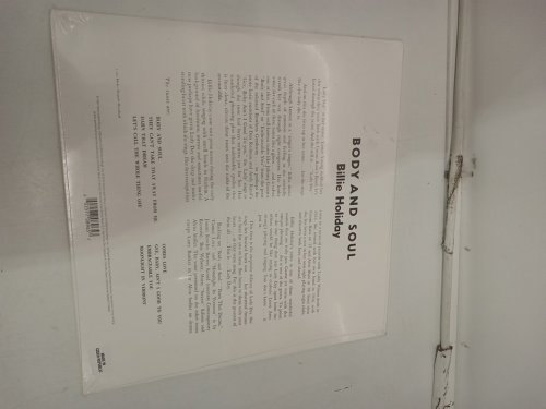 (1LP) Billie Holiday "Body and Soul" Vinyl Record image 3