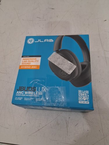 jlab jbuds lux anc wireless bluetooth over-ear headphones - 70+ hour playtime - graphite (model: HBJLUXANCSGE20WEB) image 2