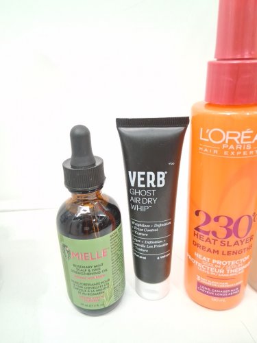 5 ASSORTED HAIR CARE PRODUCTS - ASSORTED BRANDS, SIZES AND TYPES - MIELLE / VERB / L'OREAL PARIS / MILK SHAKE / SHU UEMURA image 3