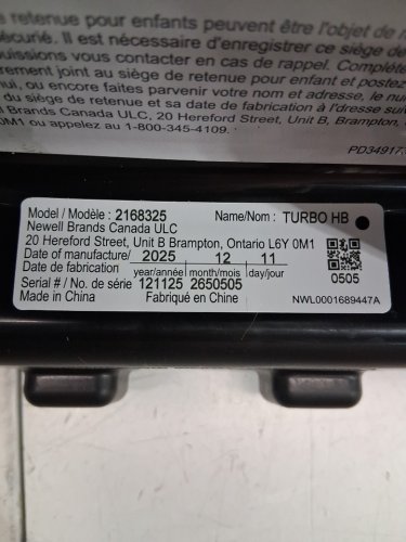 GRACO 2-IN-1 TURBOBOOSTER HIGHBACK TO BACKLESS BOOSTER CAR SEAT - 40LB TO 100LB MAX - BLACK (MODEL: 2168325) image 5