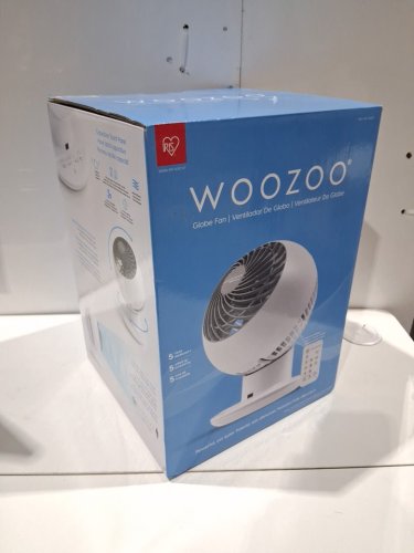 IRIS Woozoo 5-Speed OSCILLATING Globe Fan - 82FT RANGE - WHITE (Model: PCF-SC15T-CT/2354207) image 2