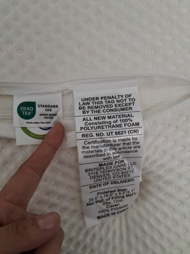 Osteo Cervical Pillow for Neck Pain Relief - Contour Support for Side/Back/Stomach Sleepers - QUEEN - WHITE image 3