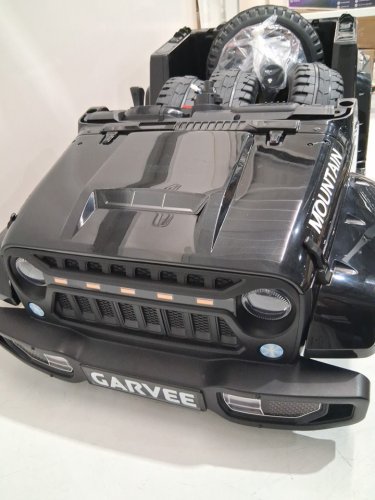 GARVEE RIDS RIDE ON JEEP CAR WITH REMOTE - BLACK (MODEL: qq34g) image 4