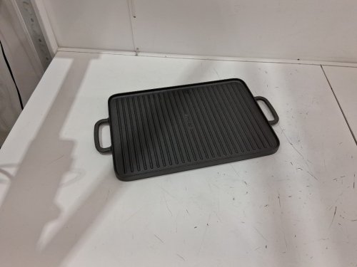Bobby Flay X Greenpan Reversible Cast Iron Grill Griddle - 20.7" x 11.6" - (Model: 1995033) image 2