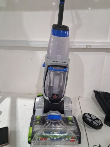 Bissell ProHeat 2x Revolution Premier Cleanshot Carpet Cleaner - Grey/Blue/green (Model: 3588B) image 5