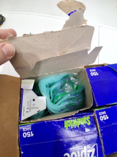4PK ZIPLOC EASY-OPEN SEAL TOP SANDWICH BAGS - 150 PER BOX (600 TOTAL) - (MODEL: 1678750) image 4