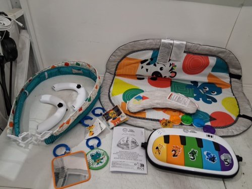 Baby Einstein 4-in-1 Kickin' Tunes Music language Activity Gym Play Mat - multicolored - (model: 11749) image 3
