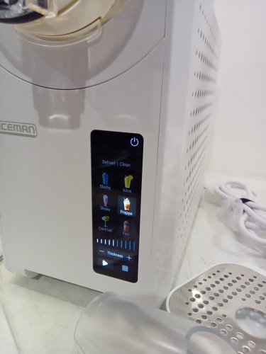iceman by chefman Slush-Ease MAX frozen Drink Maker & Slushy Machine with 5 Presets and LED Display - 64oz - white (model: rj62-20a-wht-ca) image 5