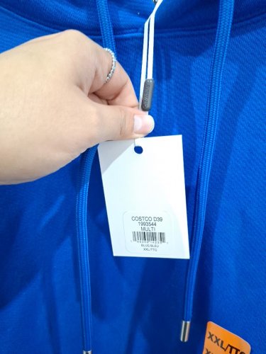 MEN'S OFF-WHITE SKATER HOODIE - XXL - BLUE (MODEL: 1993544) image 3