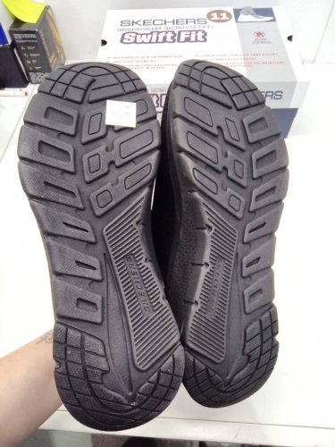 MENS SKETCHERS Arch Comfy 2.0 Sneaker - SIZE 11 - BLACK (STYLE: 1998908) image 3