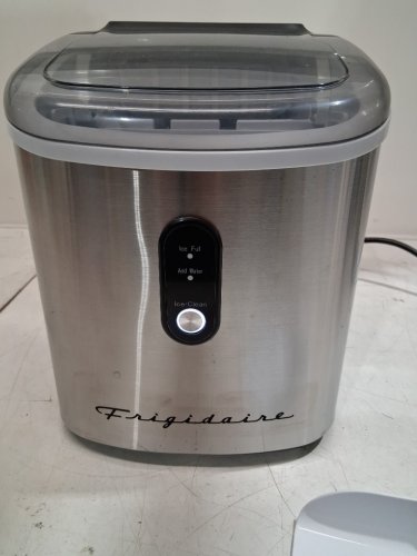 frigidaire self-cleaning dual-size electric ice maker - makes 26lbs/day - stainless steel (MODEL: efic103-amz-sc) image 5