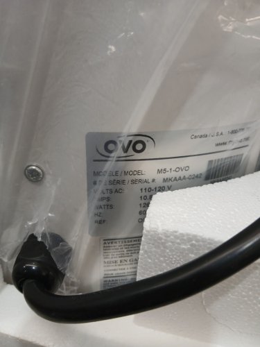 OVO corded POWERFUL CENTRAL VACUUM SYSTEM - 25l/6.6gal, 630 airwatts - GREY/white (MODEL: M5-1-OVO) image 6