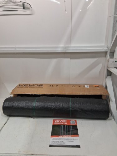HEAVY DUTY PREMIUM FABRIC WEED PLANT BARRIER - 6FT X 300FT - BLACK (MODEL: 6*300FT70) image 2