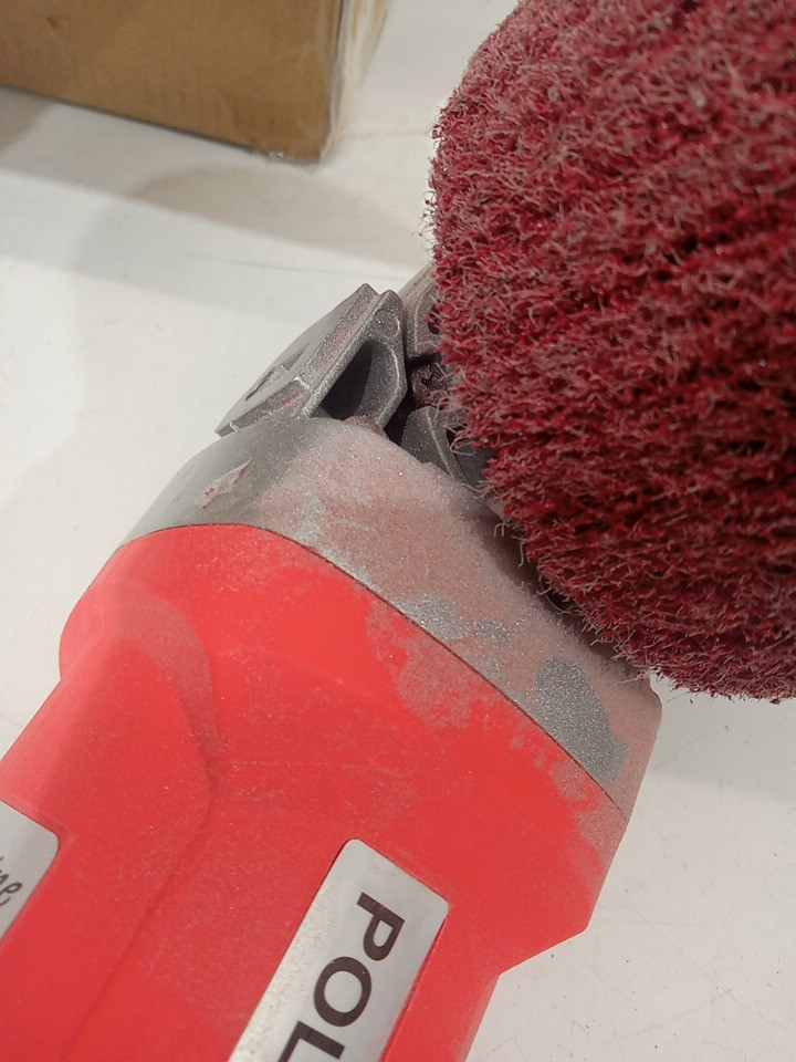 Handheld wheel sanding/polishing machine with 8 speeds - 1400w - orange/black (MODEL: pgj-199) image 6