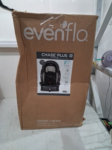 EVENFLO CHASE PLUS 2-IN-1 BOOSTER CAR SEAT FOR KIDS, 5-POINT HARNESS CONVERTS TO HIGH BACK BOOSTER - HURON/BLACK/GREY (MODEL: 30712344C) image 2