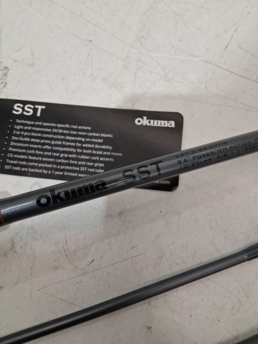 OKUMA SST Travel SPINNING FISHING Rod - 8FT 6" - GREY (MODEL: sst-s-863mha) image 5