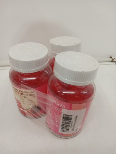 3 (60 Gummies) Premium Feminime Balance Gummies - promotes healthy pH balance dietary supplement - Strawberry (180 gummies total) image 5