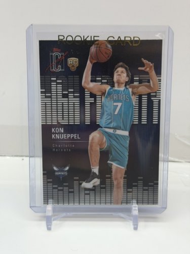 KON KNUEPPEL ROOKIE CARD - TOPPS CHROME CHARLOTTE HORNETS HIGH FIDELITY (HF-4) image 3