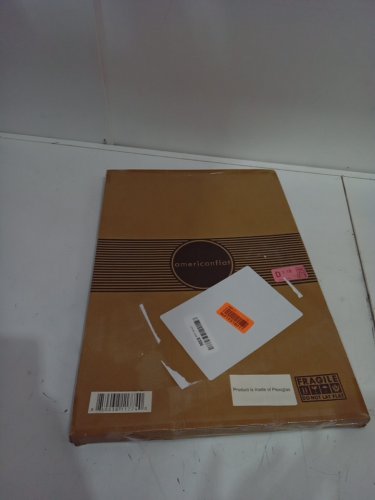 americanflat thin border plexiglass picture frame - 11" x 17" - black image 2
