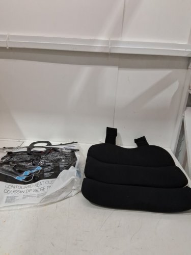 OBUSFORME ERGONOMIC CONTOURED FOAM SEAT CUSHION - BLACK (MODEL: ST-BLK-CAA) image 2
