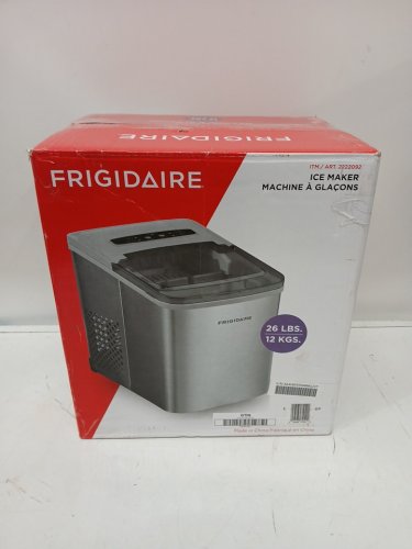 Frigidaire Stainless Steel Countertop Ice Maker with 26 lb/Day bullet ice - Silver (model: EFIC127-SS-SC-EP) image 2