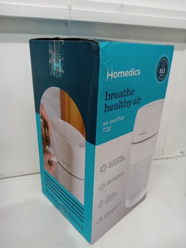 HoMedics T22 Air Purifier with Essential Oil Tray - 853 SQ FT range - White (Model: AP-T22-WT) image 3
