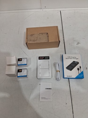 2PK ZTHY Camera Batteries and Charger Set - Compatible with Arlo-Pro/Arlo Pro2 MODELS - WHITE/BLACK (MODEL: A-1) image 2