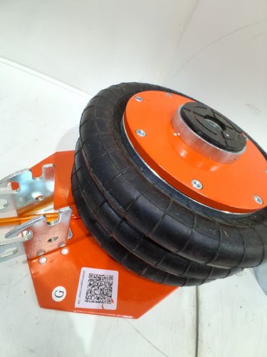 Air Jack Pneumatic Lifting Jack with Heightened Column & Adjustable Handle, Compact, Easy-to-Lift & Space-Saving Jack with Thick Rubber Pad - 3ton - orange (model: zg-c+) image 4
