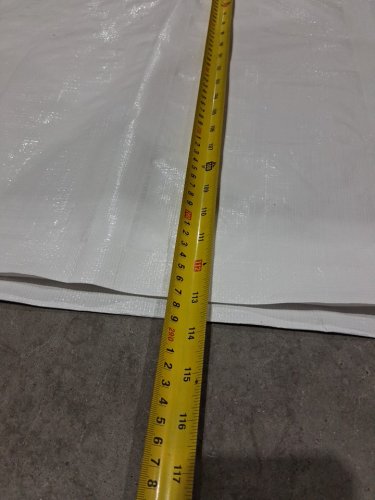 ShelterLogic Enclosure Kit for SuperMax Canopy - White - 100% Waterproof Seams - 12FT - 20FT - Cover Only (25774) image 5