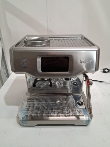 breville the barista touch automatic led touch-screen espresso machine with built-in grinder & milk frother - brushed stainless steel (model: BES880BSS) image 9