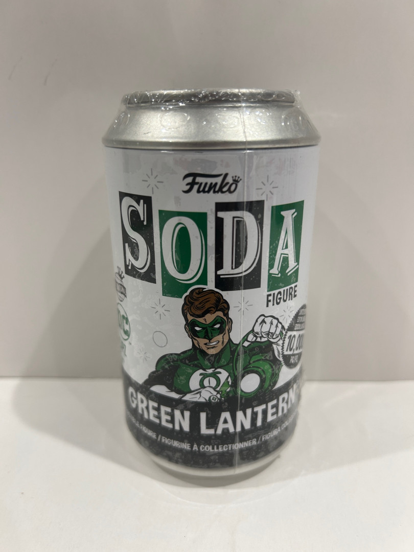 Funko soda!  Dc - green lantern vinyl figure collectible (1 in 6 chance of chase limited edition) image 3