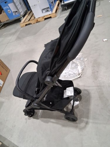 mompush Nexis Ultra-Lightweight One-Second Auto-Fold baby stroller - 50lbs max  - black (model: T523m) image 6