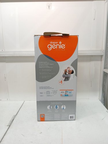 PLAYTEX DIAPER GENIE SIGNATURE PLATINUM DIAPER PAIL - 27" - OFF WHITE (MODEL: I000809) image 2