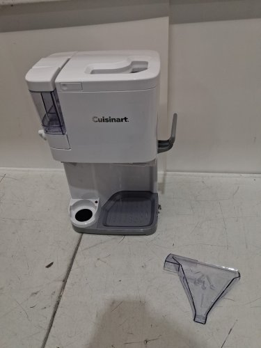 Cuisinart mix-it-in electric soft serve ice cream/frozen dessert maker - 1.5qt capacity - white (model: ice-48c) image 3