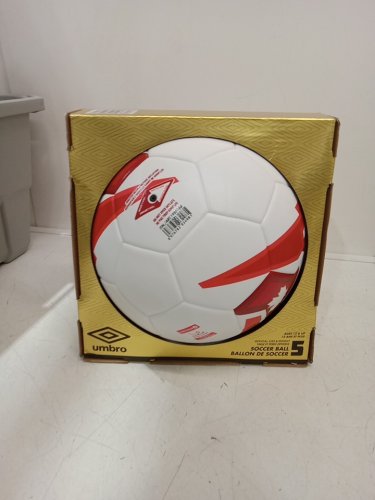 Umbro canada national team logo Soccer Ball - size 5 - red/white (MODEL: 1985168) image 2
