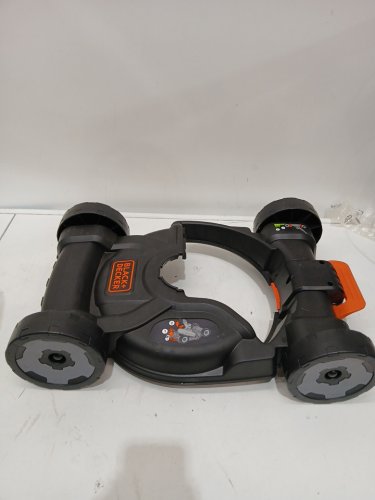BLACK+DECKER Lawn Mower Removable Deck for String Trimmer - fits 12" trimmer - black (MODEL: MTD100) image 3