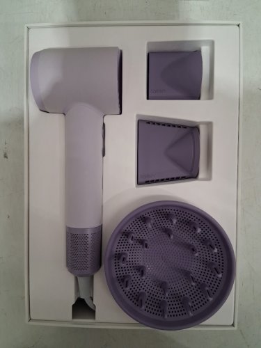 laifen se high speed hair dryer with 3 nozzle attachments- purple (MODEL: 1876543) image 3