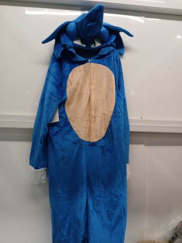 KID'S DISGUISE SONIC 3 SONIC COSTUME OFFICIAL MOVIE COSTUME - LARGE 10/12 - BLUE image 2