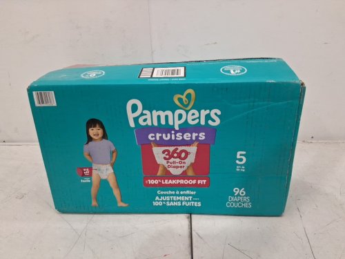 96PK PAMPERS CRUISERS 360 PULL ON DIAPERS - SIZE 5 (MODEL:21366829) image 2