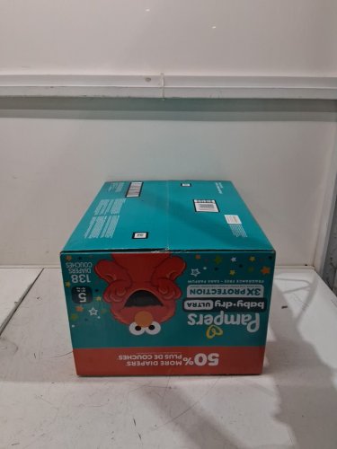 138PK PAMPERS BABY DRY ULTRA DIAPERS - SIZE 5 (20-37LBS) - SESAME STREET image 4