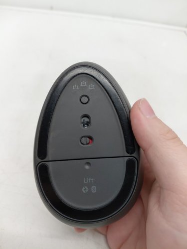 Logitech Lift Vertical Ergonomic Mouse - Wireless Bluetooth, Quiet Clicks, 4 Buttons - Graphite (Model: ‎910-006466 / MR0094) image 5