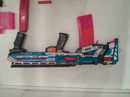 ZURU XSHOT Pro Skins Sinister Long Shot Blaster with 40 darts - multicolor (MODEL: 36685) image 4