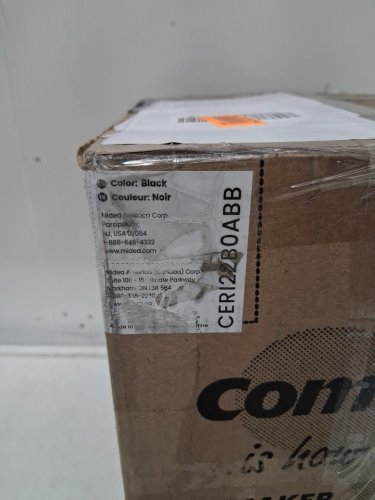 Comfee self-cleaining portable countertop ice maker with Ice Basket and Scoop - 22lbs - black (model: ceri22b0abb) image 3