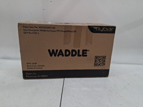 Kids Waddle Ride on Ice Cream Truck Playset - Ages 1-3 - Multicoloured (Model: WD23004FT) image 2
