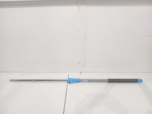 Extendable Stainless Steel Mop Handle - 50" - Blue/Grey image 3